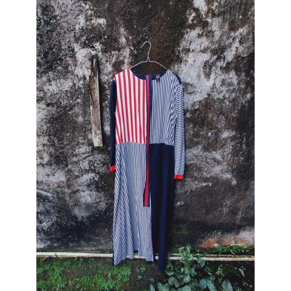 PL preloved monel stripe dress