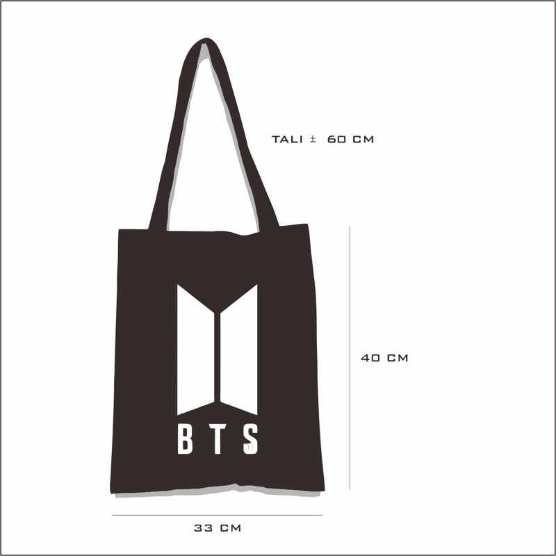 TOTEBAG BTS | MEMBER BTS | TAS BTS | TAS MEMBER BTS | TAS LOGO BTS