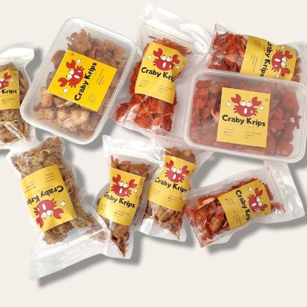

∞ BABY CRAB JUMBO CRABY KRIPS TANGAN PERTAM ASLI GRESIK TERMURAH ㅮ