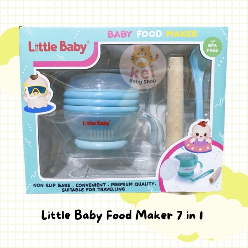 Little Baby Food Maker 7 in 1 - Pengolah Makanan Bayi - Food Maker MPASI Bayi