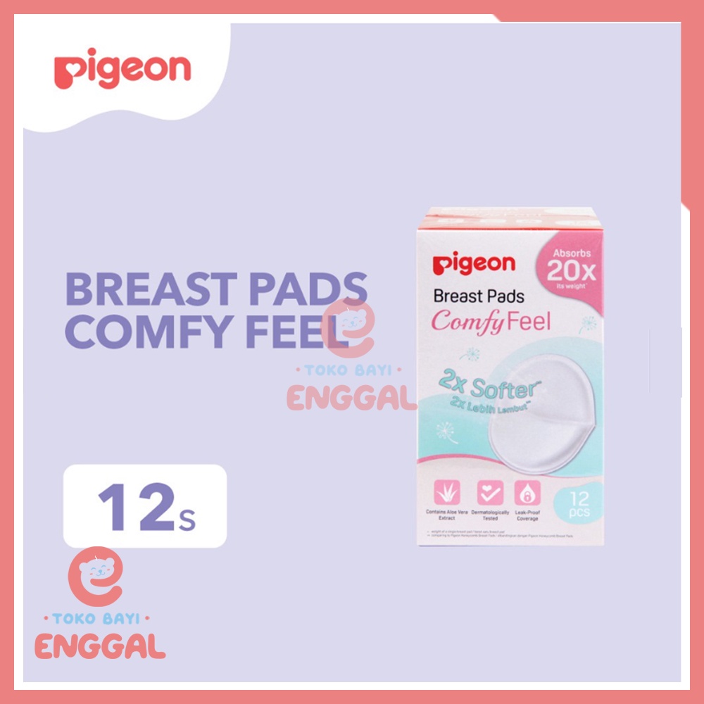 Pigeon Breastpads Comfy Feel