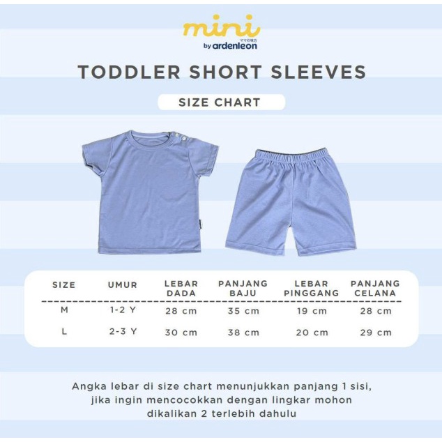 Ardenleon MINI Series Toddler Short Sleeves | Green &amp; Blue