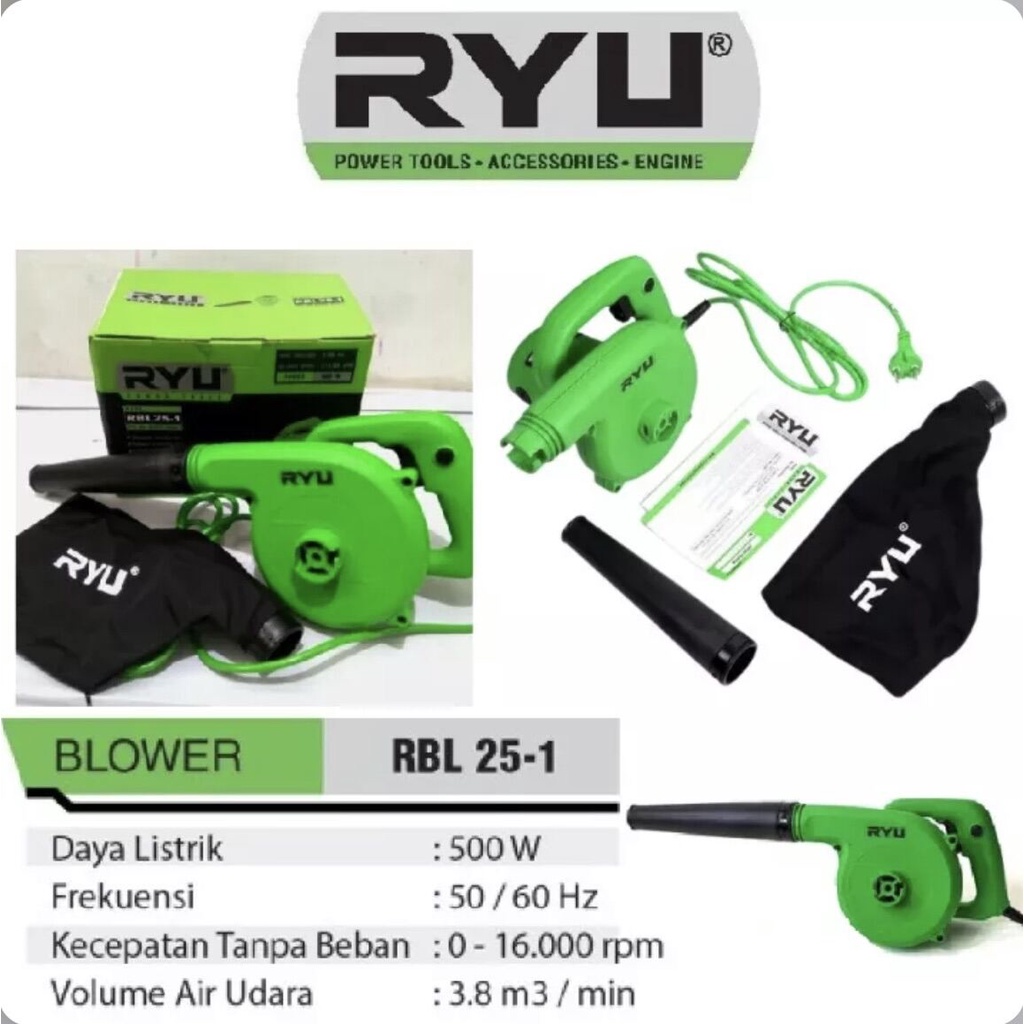 Blower Angin RYU RBL 25-1 / HandBlower RYU