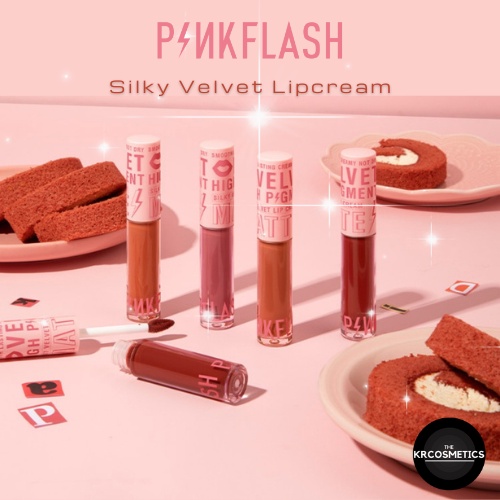 PINKFLASH Pink silky Velvet Matte Lip Cream 2,3 gr