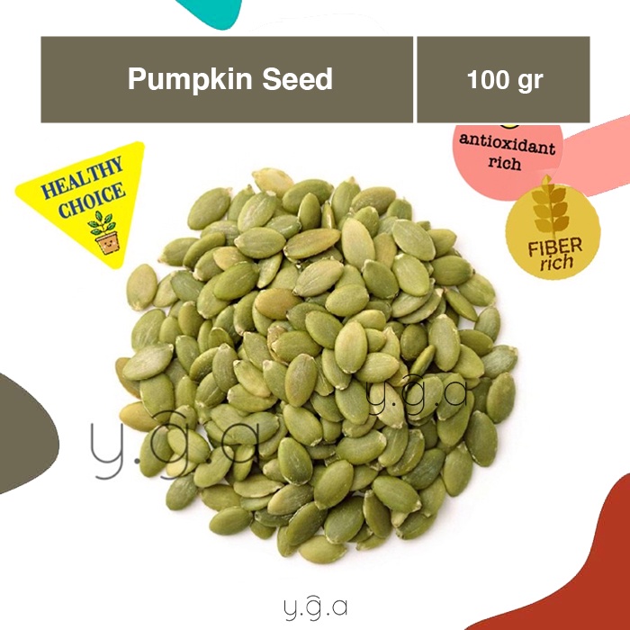 

Organic Pumpkin Seed 100gr / Biji Labu