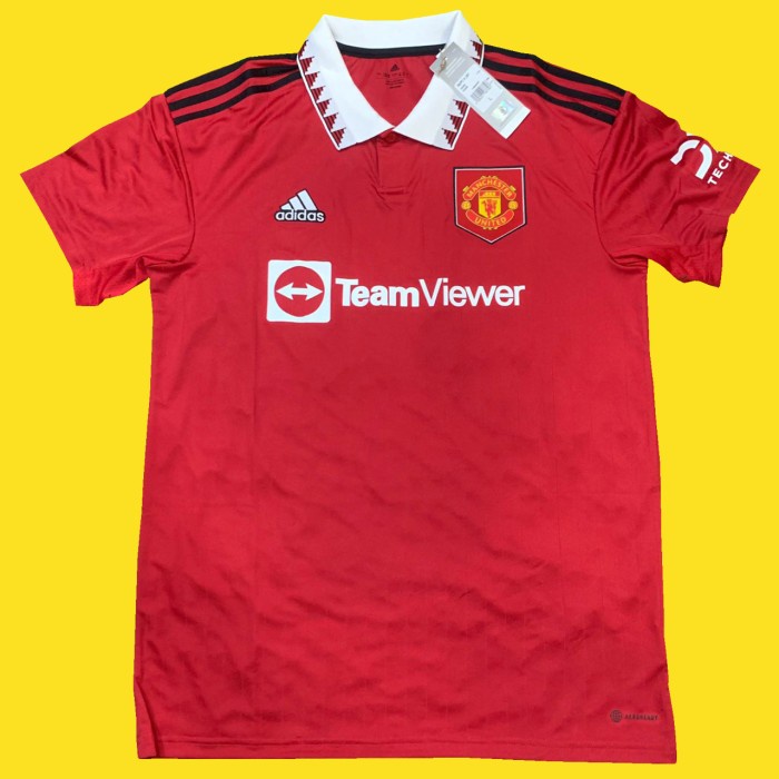 PG - Original 2022 - 23 Manchester Home Jersey Baju Bola Asli - M