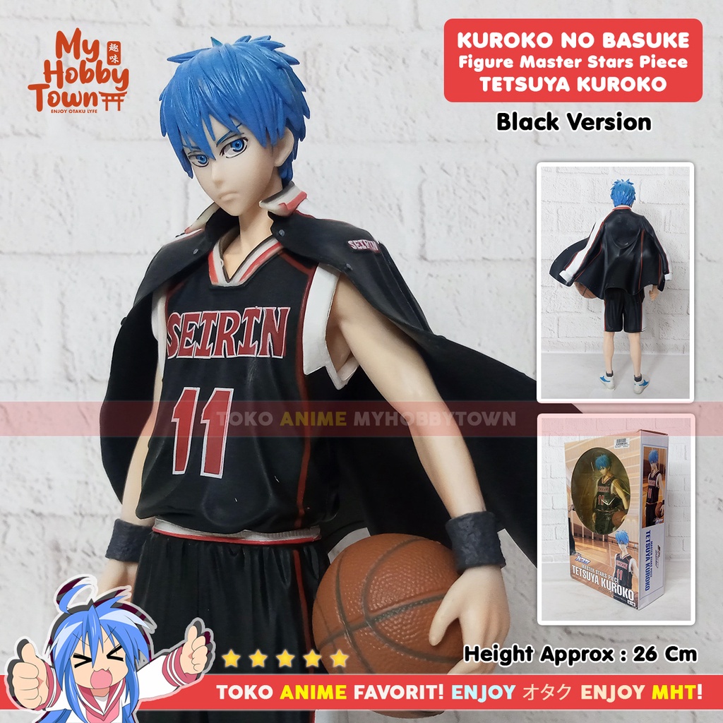 Figure Anime Kuroko no Basuke Basketball Kuroko Tetsuya Master Stars Piece Black Version