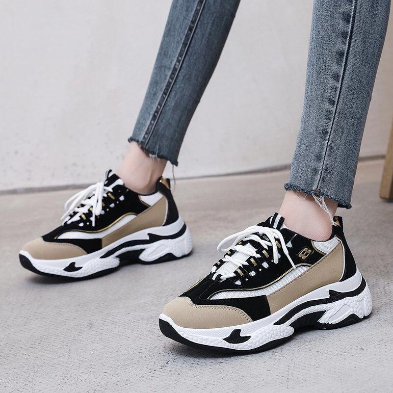 ➘Harga Murah➘ [ PAKAI DUS SEPATU ] IDEALIFESHOES SEPATU SNEAKERS WANITA KOREA IMPORT KEKINIAN 2022 S