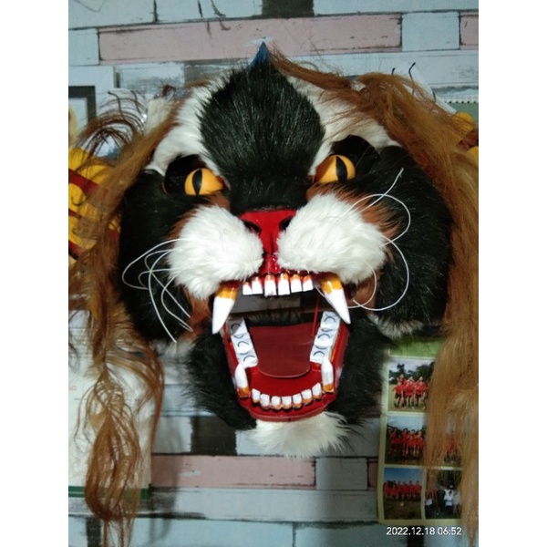 barongan kucingan banyuwangi bahan jalin uk dewasa buat pentas