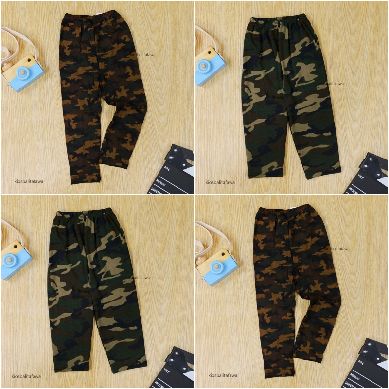 ARMY Pants uk 1-2 tahun / Celana Panjang ABRI Anak Laki Perempuan Bawahan Legging Leging Adem Murah