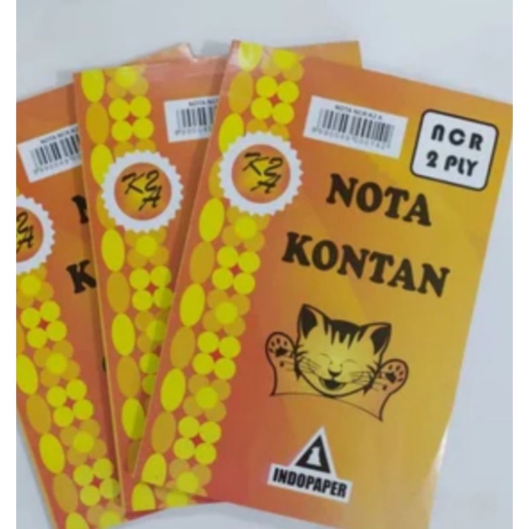 

Nota Kontan 2 Play Indopaper NCR 1 Pack