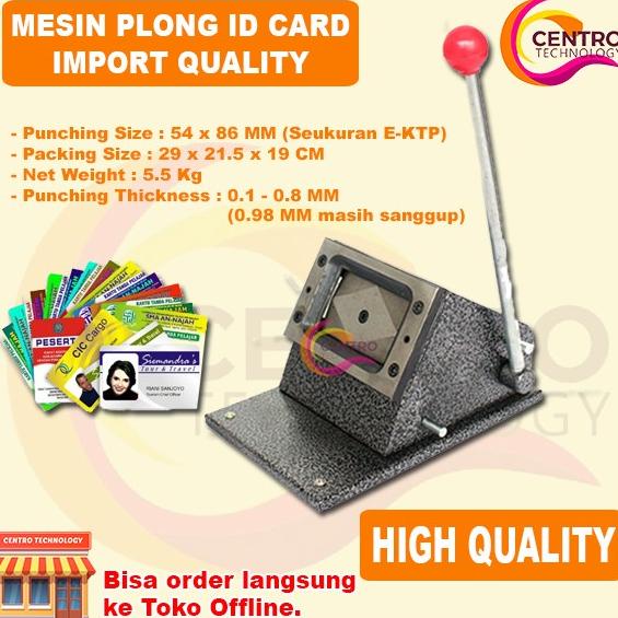 Jual Mesin Pemotong Pon Plong Id Card Import Punya Bagus Tajam