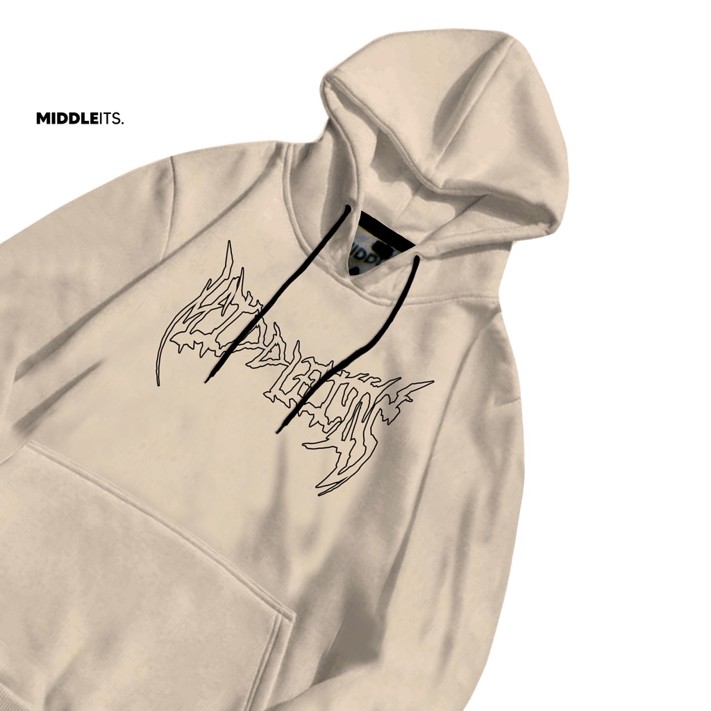 Middleits - Sweater Hoodie Original Pullover Letter