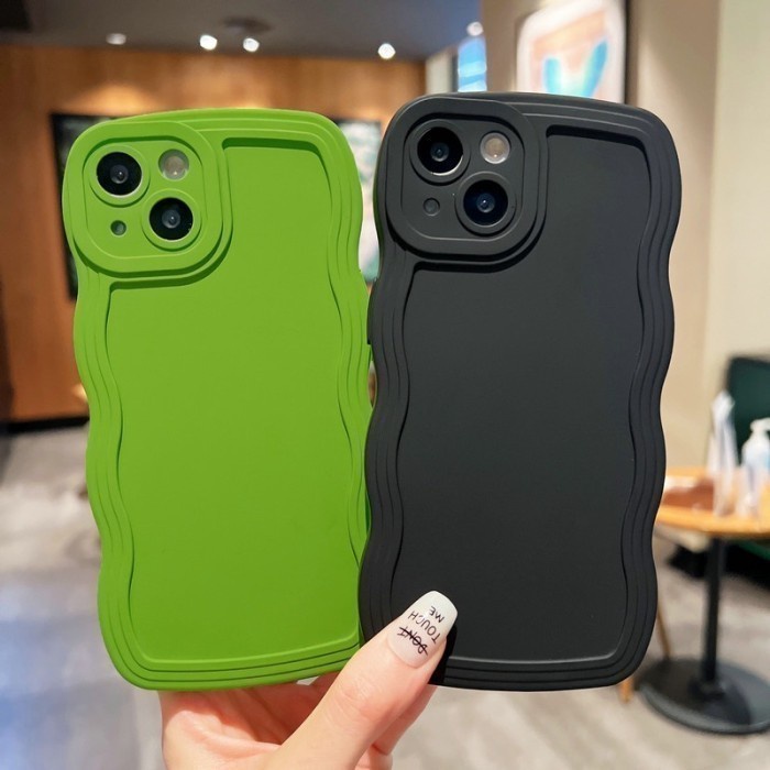 CASE REDMI 8 - SOFTCASE SILIKON GELOMBANG WAVY PRO CAMERA - GA