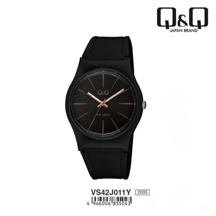 Jam Tangan Q&amp;Q VS42 Series Analog Original Watch Pria - Karet