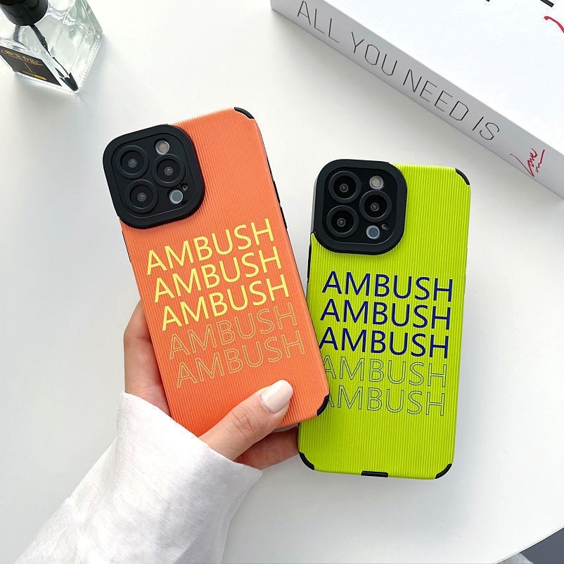 IPHONE Casing Ponsel Desain Kata Inggris Berulang Kompatibel Dengan Iphone12 13 14 11 Pro Max X Xs Max Xr Mlmkm