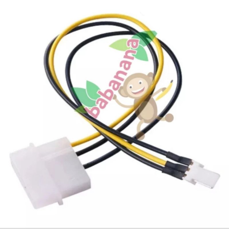 Kabel Konverter Molex 4 pin to PWM 3 pin Cable Converter fan casing