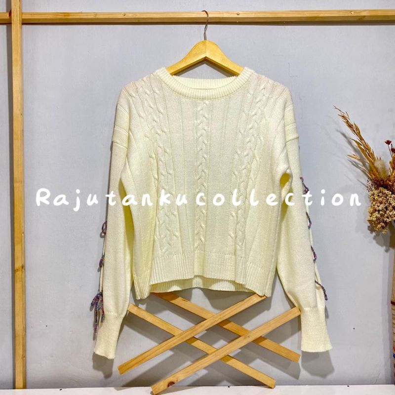 TALISA CROP KNITT CABLE TALI DI TANGAN