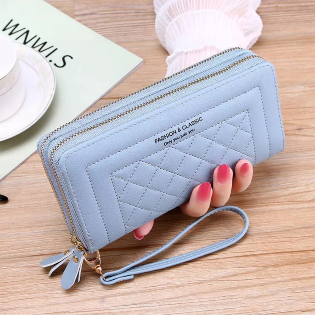 BESTPROMO dompet wanita model classic / dompet wanita kekinian / dompet pouch wanita / dompet