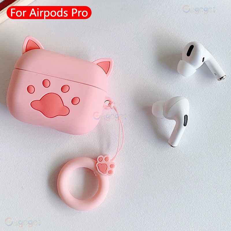 Terlaku Untuk Apple Airpods Pro 3gen Headset Bluetooth Nirkabel Kartun Case Silikon Lucu Generasi 3rd Soft Cover