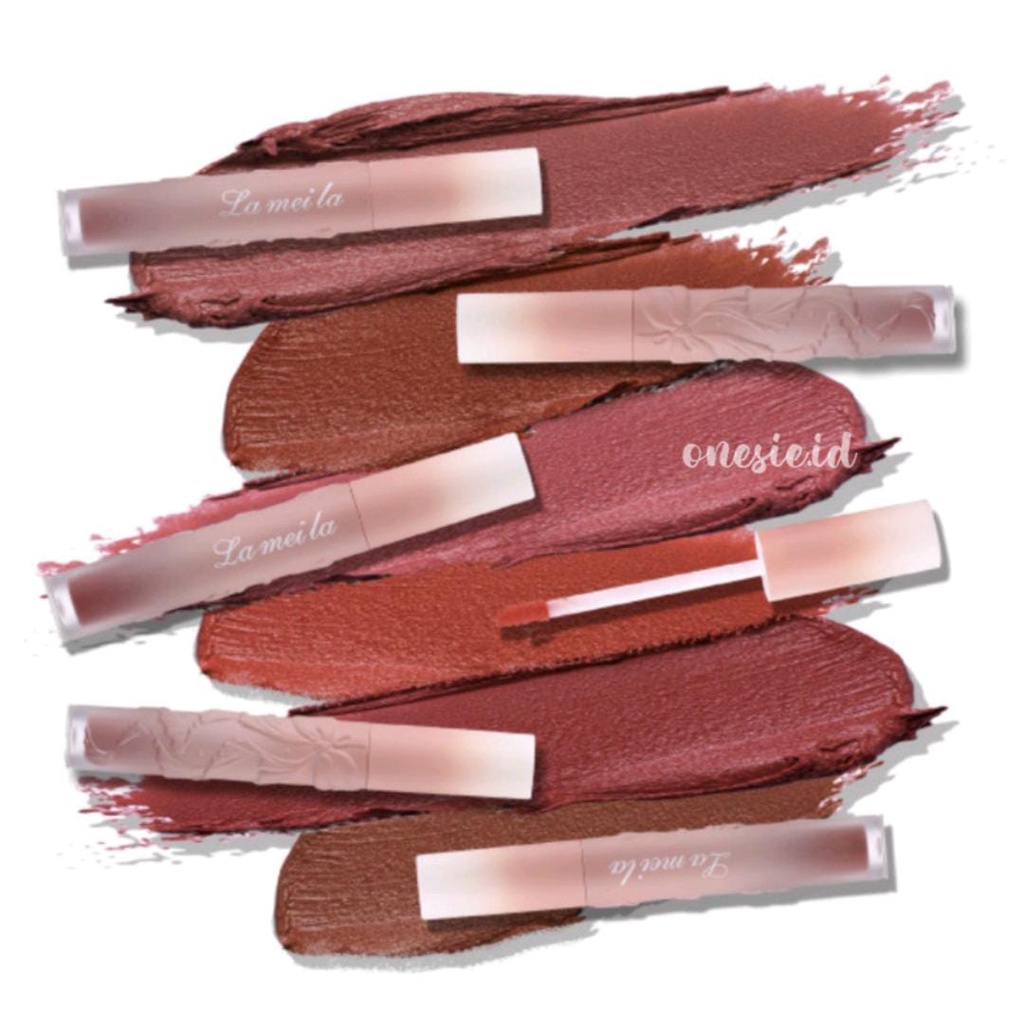 LAMEILA LIP RIBBON PITA MATTE LIPSTIK TAHAN AIR