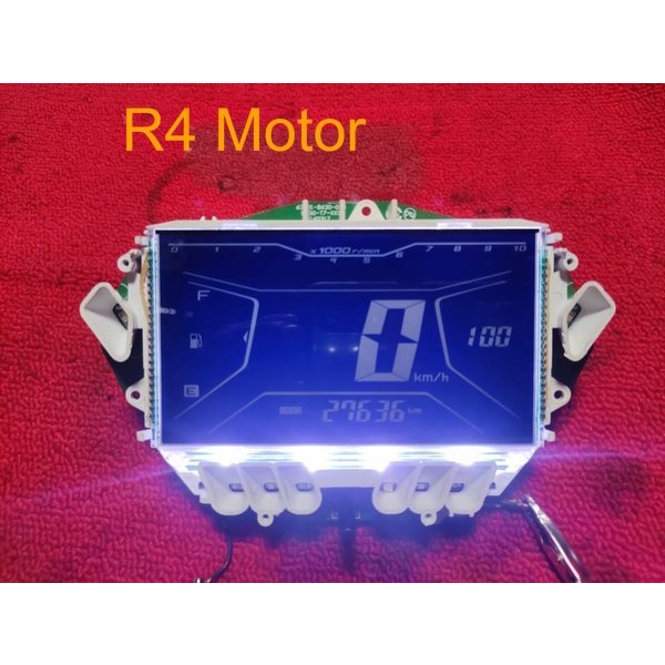 LCD Speedometer Yamaha Aerox 155 Original LCD Lensa Speedometer Aerox 155 all type Ori Asli