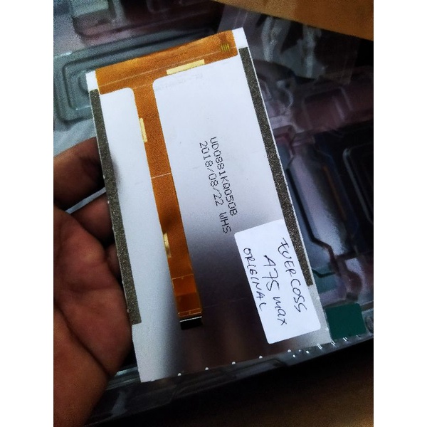 lcd evercoss a75 max new original