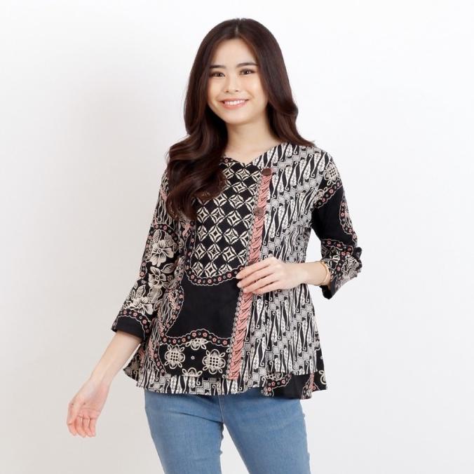 Atasan Blouse Batik Wanita Modern