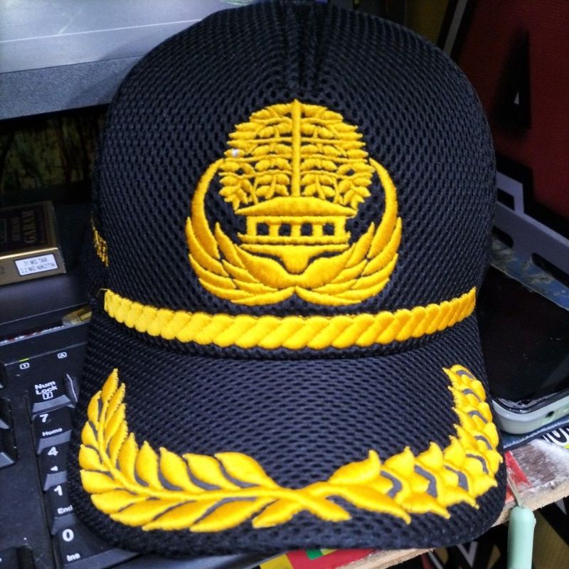 Topi korpri/topi jaring korpri/topi jaring padi kapas korpri