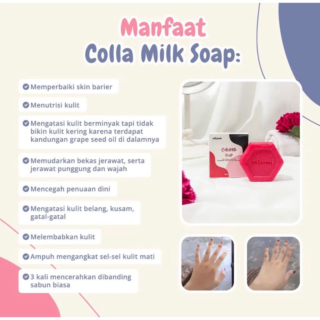 COLLA MILK SOAP by Witmooi / Colla milk soap