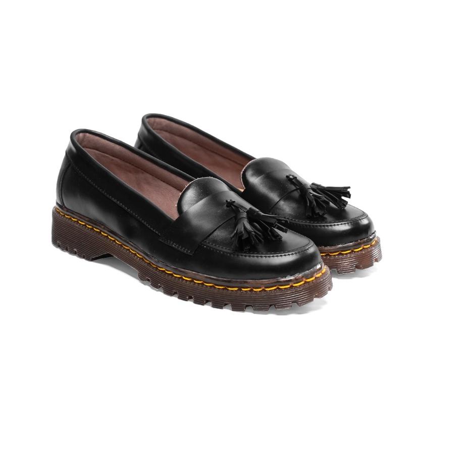 Terlaris Ellesis Sepatu Flat Wanita Loafer Docmart - Arme Series