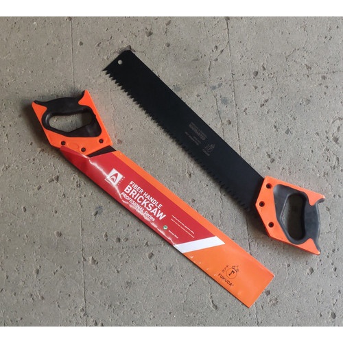 Gergaji Bata Ringan Fukuda / Gergaji Hebel Gagang Karet / gagang fiber lapis karet