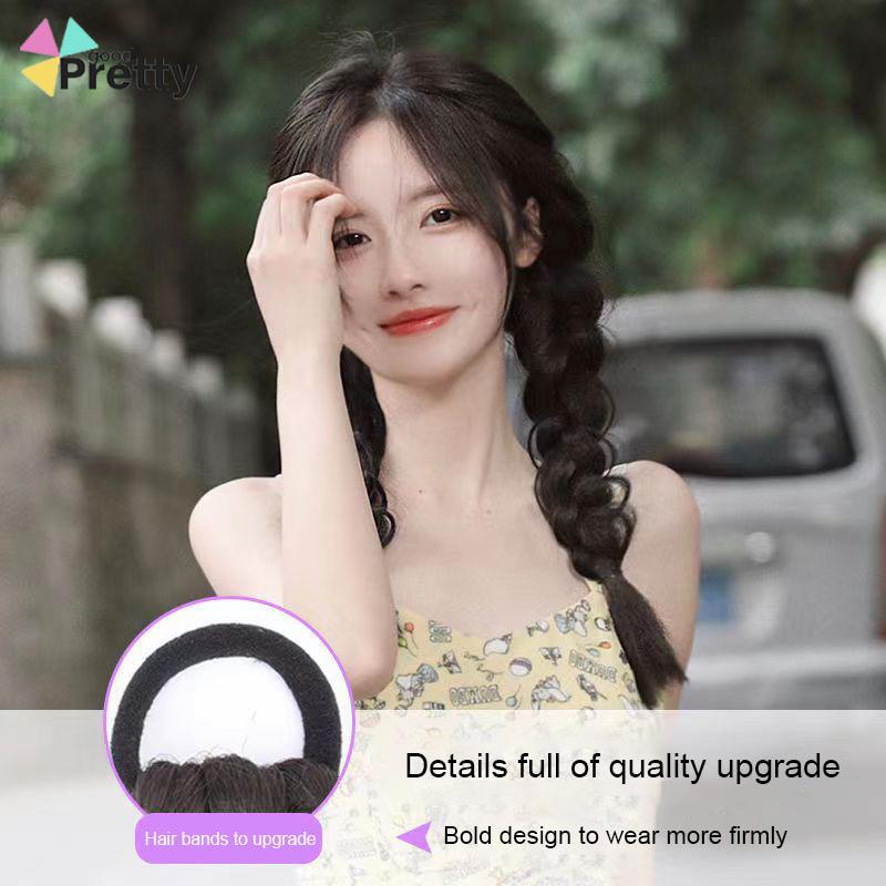 Wig Rambut Palsu Synthetic Braids Colorful Korea Fashion Gaya Untuk Wanita - PD
