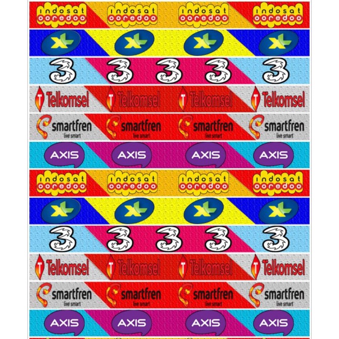 

( ISI 18 PCS ) STIKER ETALASE COUNTER