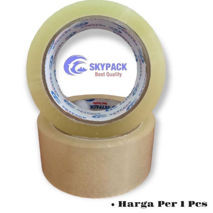 

ヌ ISOLASI LAKBAN BENING SKYPACK UKURAN 4.5 Cm x 80 Yard ⇒