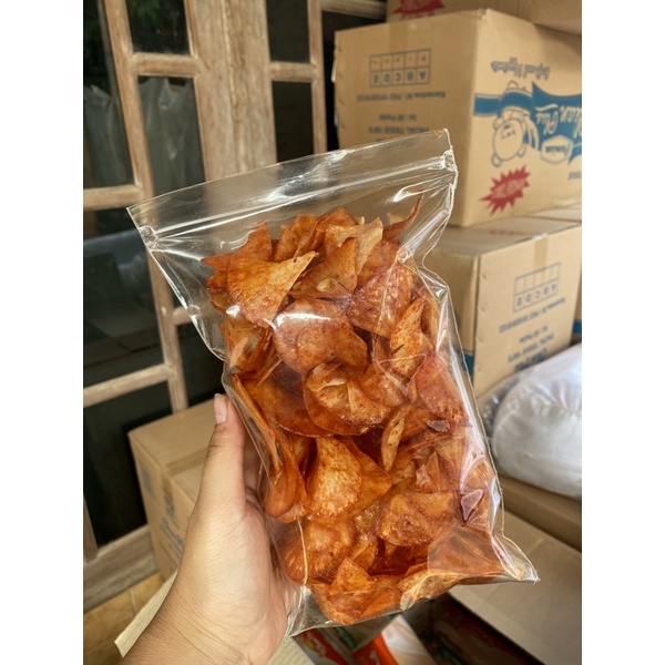 

kripik singkong sambal rujak pedas manis 200 gram