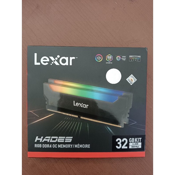 Memory Pc Lexar Hades Rgb 32gb (16gbx2) ddr4 pc3600