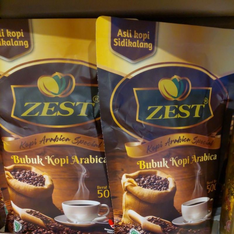 

ZEST Bubuk Kopi Arabica 500gram