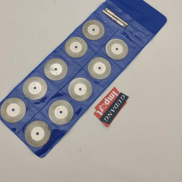 12PCS MATA GERINDA POTONG BESI MINI CUTTING WHEEL BOR TUNER TUNNER CUNER