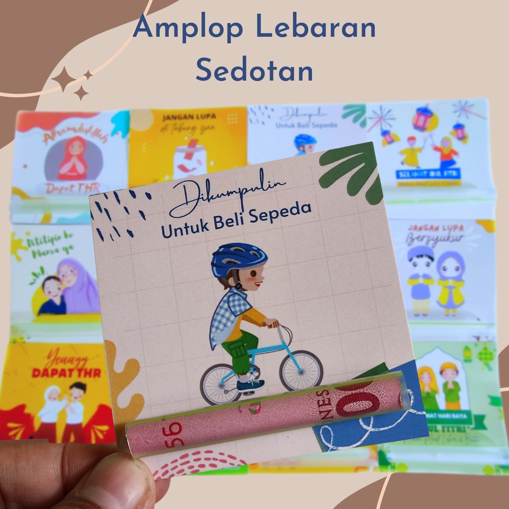 

12 PCS AMPLOP SEDOTAN ANGPAU THR LEBARAN IDUL FITRI