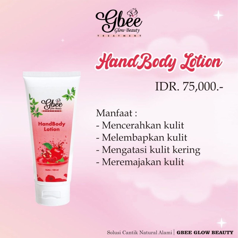 HANDBODY GBEE GLOWBEAUTY