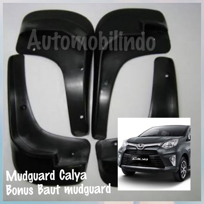 Mudguard Toyota Calya / Pelindung Lumpur Calya- Aksesoris Toyota Calya