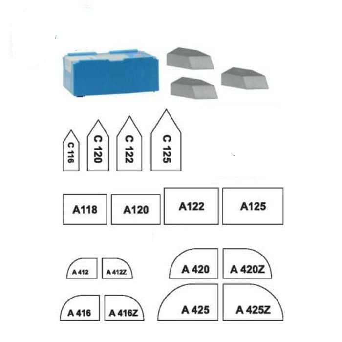 BETEL WIDIA | MATA WIDIA C120, C122, C125, A420, A420Z, A425, A425Z