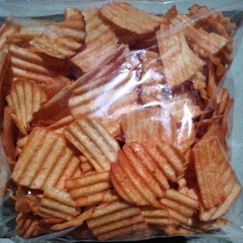 

Keripik Singkong Chuba / Keripik Singkong Balado / Camilan Crispy Singkong 250g