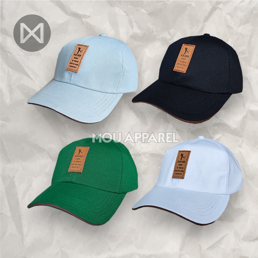 TOPI CASUAL BORDIR UNISEX ADJUSTABLE TOPI BASEBALL PREMIUM SURF WAVE, LOSDALE, EDIKO, WEEK END