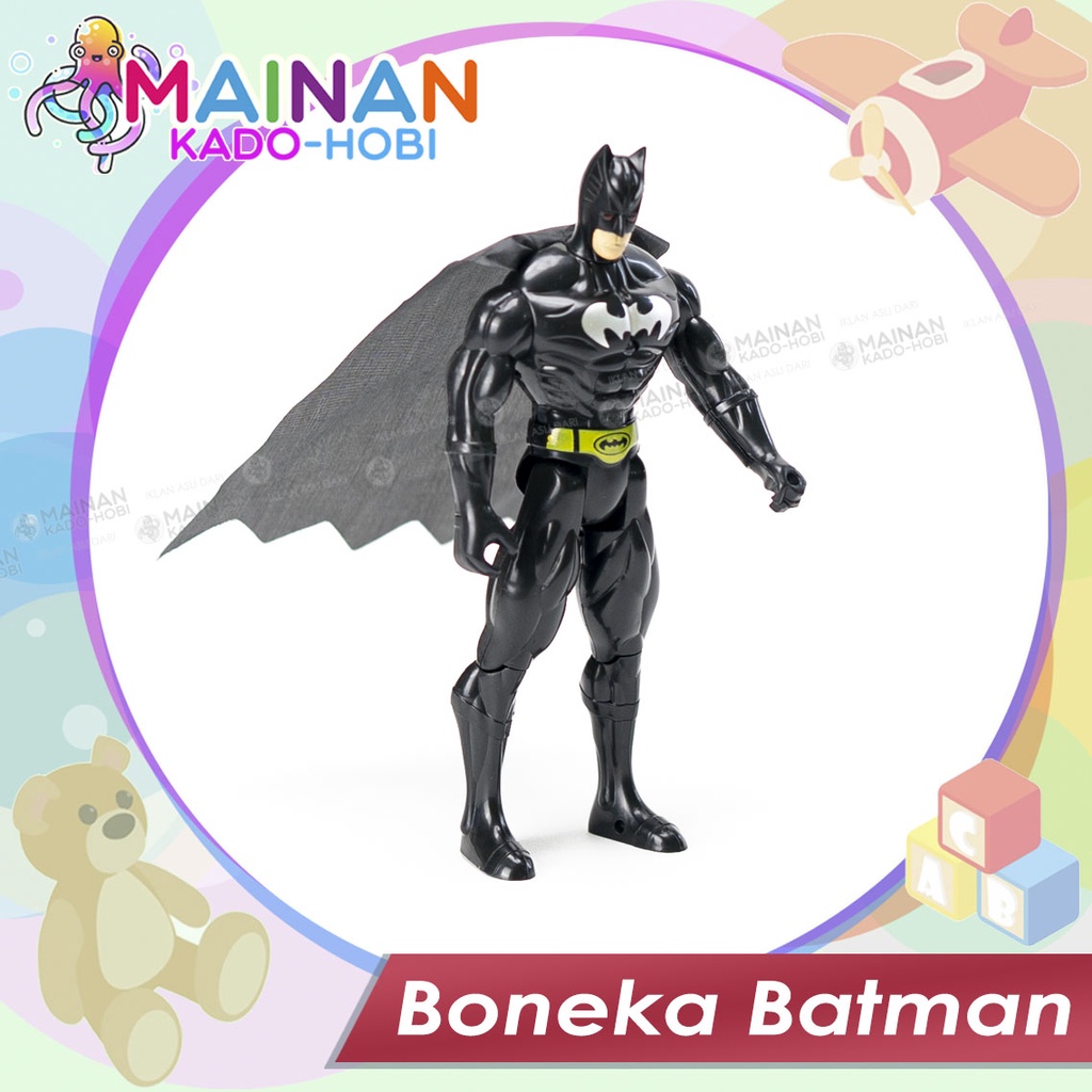 MAINAN HADIAH NATAL ULANG TAHUN ANAK ACTION FIGUR SUPERHERO BONEKA BATMAN