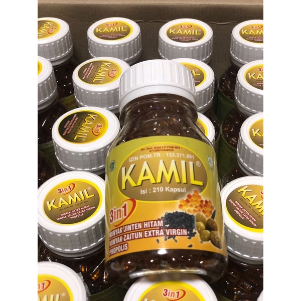 

Kamil 3in1 - minyak jinten hitam, minyak zaitun extra virgin , propolis