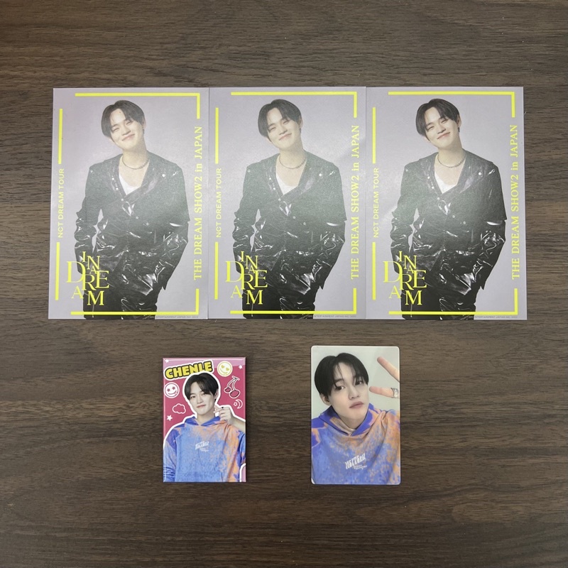 TDS 2 JP Japan Cafe CHENLE Postcard Can Badge Trading Card Photocard PC NCT DREAM