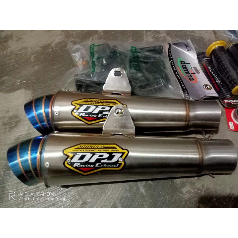 slincer knalpot DPJ original corong biru