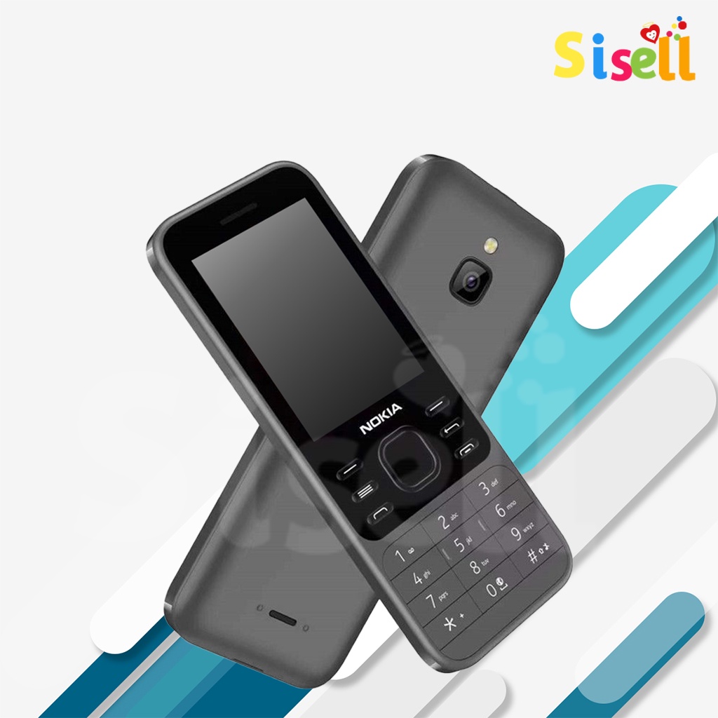 Sisell New Nokia 6300 2021 HANDPHONE N oki a Hp murah Mobile Phone Only 2G